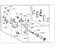 Ford F7CZ-2552-BA Caliper, Rear Passenger Side