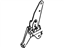 Ford AU5Z-74613D60-E Upper Latch, Rear Passenger Side