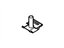 Ford -W706740-S441 Nut - Hexagon