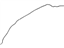 Ford CM5Z-17A605-A Washer Hose, Rear Center