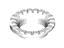 Ford DG9Z-5586-B Lower Spring Insulator, Rear Upper
