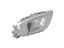 Ford AE8Z-5422600-GA Handle, Satin Chrome, Rear Upper Inner Passenger Side