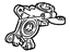 Ford F3OY3K186A Knuckle, Front Driver Side