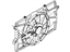 Ford 8G1Z-8C607-A Motor And Fan Assembly - Engine Cooling
