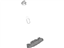 Ford 8A6A-13776-A Vanity Lamp, Front