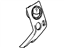 Ford DC3Z-2504334-AA Side Trim, Gray, Passenger Side