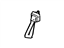 Ford AG1Z-54434A14-AA Pull Handle, Rear