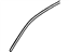 Ford AG1Z-54255A60-B Upper Molding, Rear Passenger Side