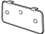 Ford XL3Z-17A385-AB Bracket - License Plate, Front
