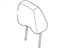 Ford CA1Z-74610A62-AB Headrest Cover, Charcoal
