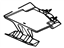 Ford 5F9Z-7402408-AA Water Deflector, Front