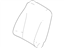Ford 7A1Z-7864416-AE Cover Assembly - Seat Back, Passenger Side