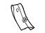 Ford F6ZZ63279D39AA Duct, Driver Side