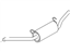 Ford 9T1Z-5230-A Muffler & Pipe, Front