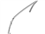 Ford 8A5Z-5421597-A Run - Door Glass, Driver Side