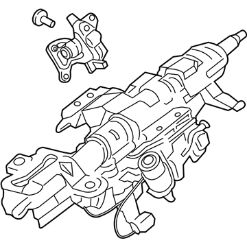 Ford HC3Z-3C529-R Column Assy - Steering