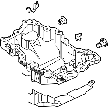 Lincoln FT4Z-6675-A Pan Assy - Engine Oil