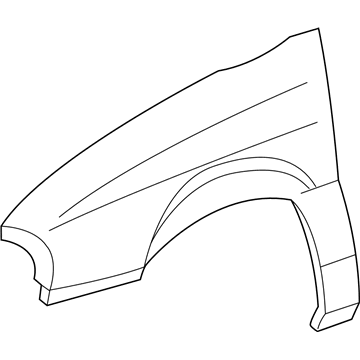 Ford 3F2Z-16005-AA Fender Assy - Front