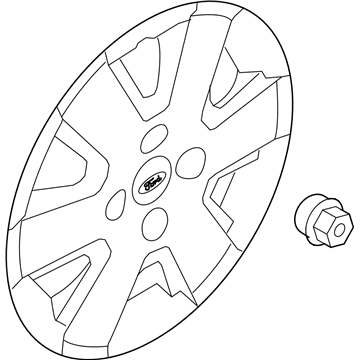 Ford 6S4Z-1130-AA Cover - Wheel