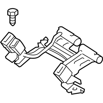 Ford DG9Z-5460044-AJ Buckle Assy - Seat Belt