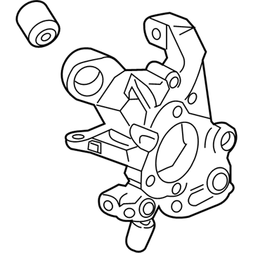 Lincoln JL1Z-5A968-A Knuckle And Hub Assy