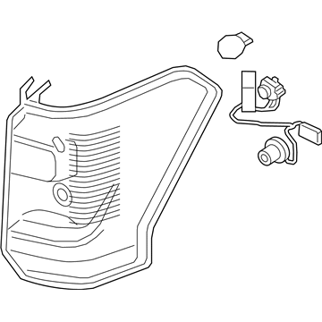 Ford JL1Z-13405-C Lamp Assy - Rear