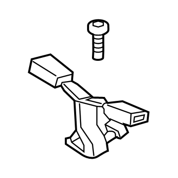 Ford KB3Z-2660044-AA Buckle Assy - Seat Belt