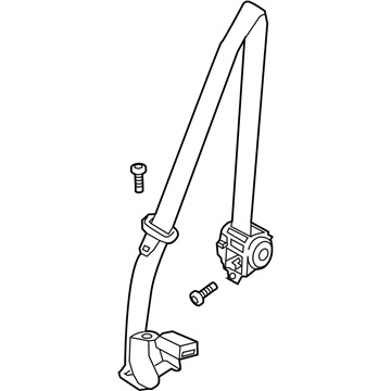 Ford KB3Z-26611B64-AA Seat Belt Assy