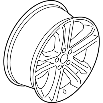 Ford KT4Z-1007-B Wheel Assy