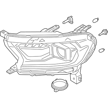 Ford KB3Z-13008-C Headlamp Assy