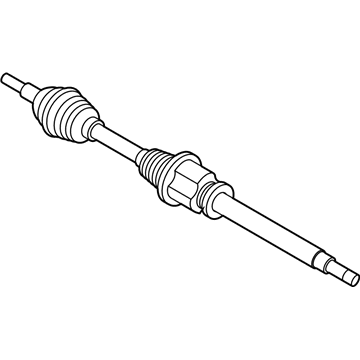 Ford G1FZ-3B436-A Shaft - Front Axle