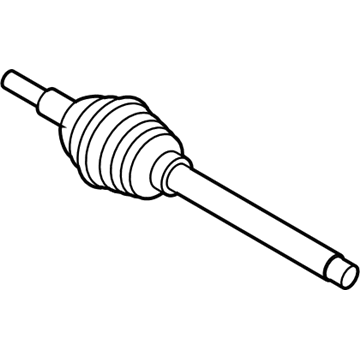 Ford G1FZ-3B436-B Joint And Stub Shaft Assy