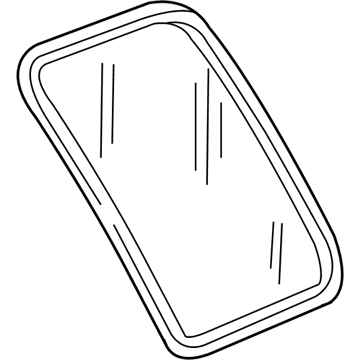 Ford F8UZ-2829601-AAA Window Assy - Side