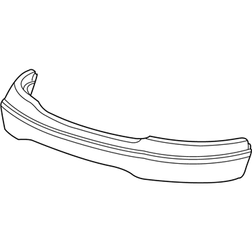 Ford XL3Z-17757-BA Bumper                             