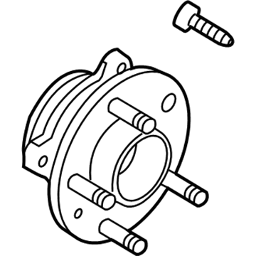 Lincoln DE9Z-1104-A Hub Assy - Wheel