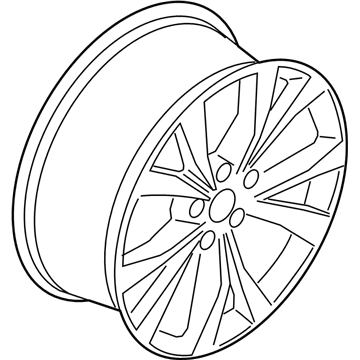 Ford FK7Z-1007-B Wheel Assy