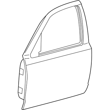 Mercury 3W7Z-5420125-BA Door - Front/Rear                  