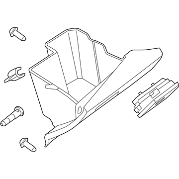 Ford DT1Z-61060T10-GF Box Assy - Glove Compartment