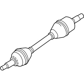 Lincoln CA5Z-3B437-B Shaft - Front Axle