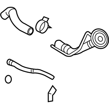 Ford BC2Z-9034-A Pipe - Fuel Filler