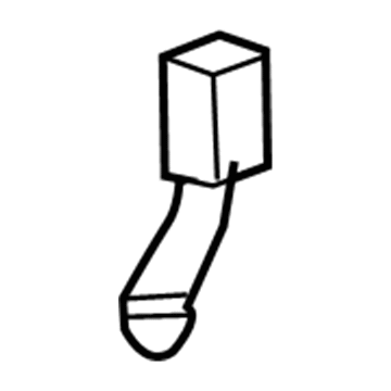 Mercury 4F2Z-17613D99-AAB Buckle Assy - Seat Belt