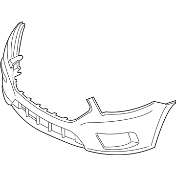 Ford DG1Z-17D957-DAPTM Bumper Assy - Front