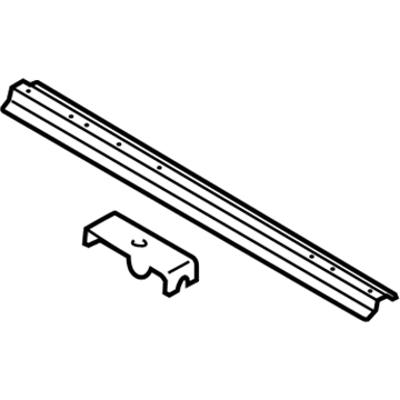 Ford FL3Z-1610608-A Member Assy - Floor Cross