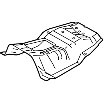 Lincoln FL3Z-1511140-A Pan Assy - Floor - Front