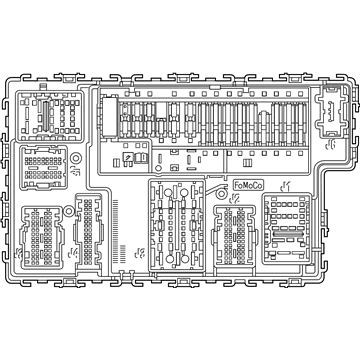 Ford JU5Z-15604-BP Kit - Alarm/Keyless Lock System