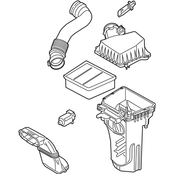 Ford C1BZ-9600-C Cleaner Assy - Air
