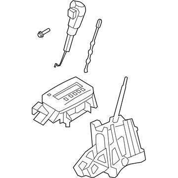 Mercury 9L8Z-7210-BC Lever - Gear Shift