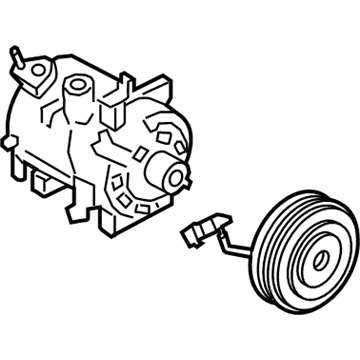 Ford JL3Z-19703-DB Compressor Assy