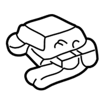 Ford 4F1Z-14B321-BA Sensor Assy - Air Bag              