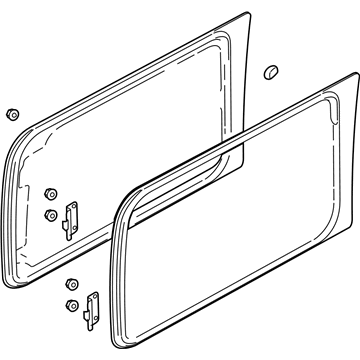 Ford 7L1Z-7829700-D Window Assy - Side